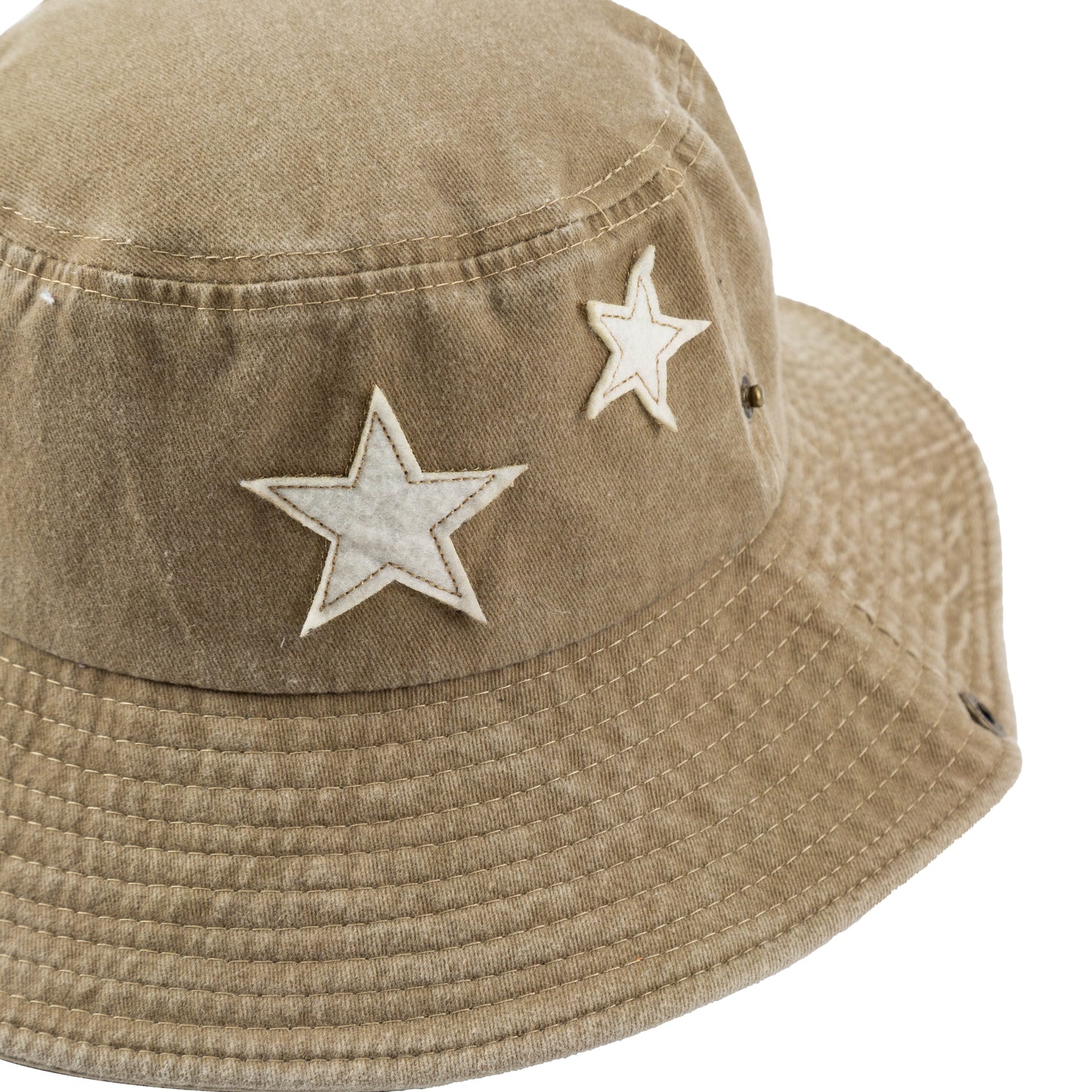 Star Bucket Hat - olive