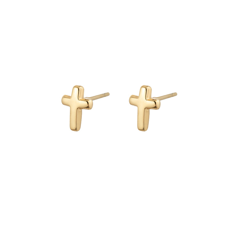 Cross Stud Earrings