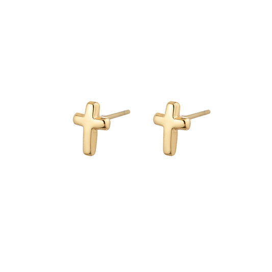 Cross Stud Earrings